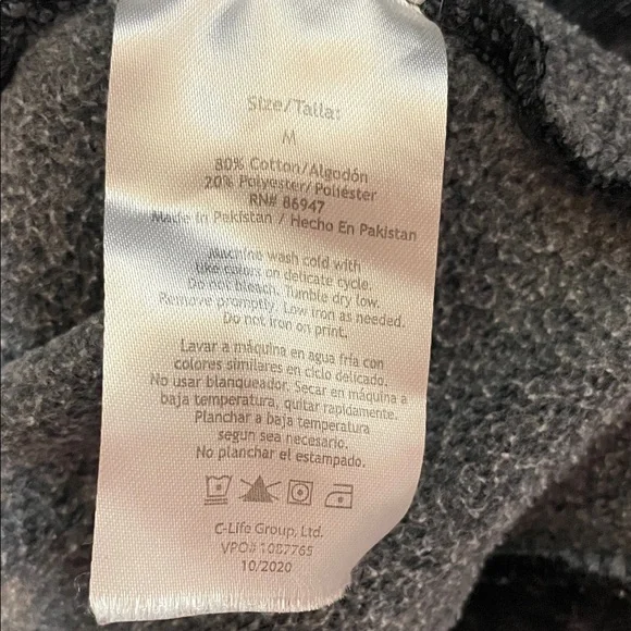 Nickelodeon 90s Cartoon Hoodie Acid Wash black/ gray | Medium - Picture 10 of 11